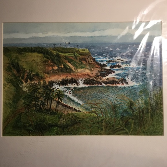 Warm Maui Winds~10x14 inch Limited Edition Giclee from Barbara Steinberg~2005 - Picture 2 of 5